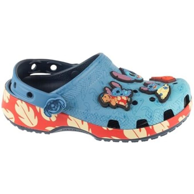Crocs Classic Stitch Clog K, voor meisje, Blauw, Slippers, maat: 28/29