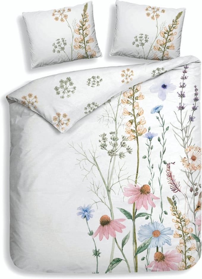 Heckettlane Ida Dekbedovertrek - Lits-jumeaux - 240x200/220 cm - White