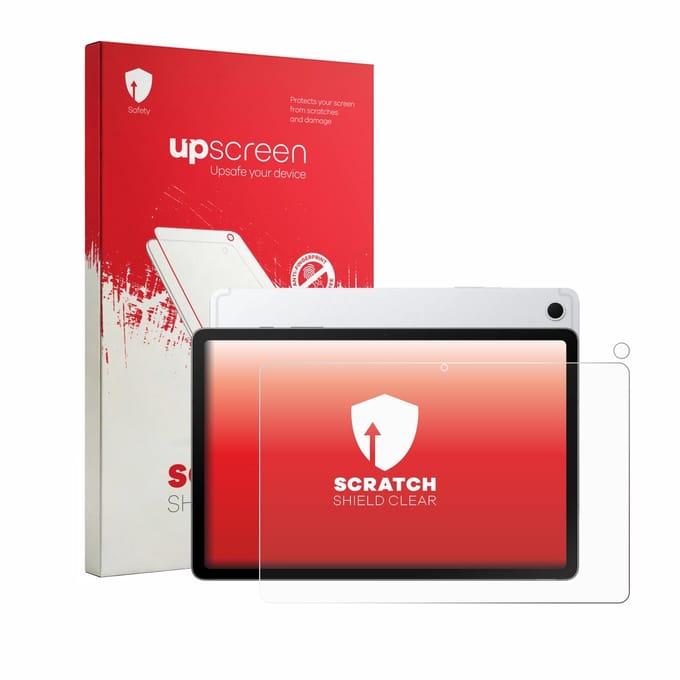 upscreen - Screenprotector voor Samsung Galaxy Tab S10 Lite (Voor+Camera) - Folie Beschermfolie transparant