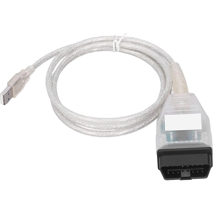 Câble de Diagnostic OBD2 Professionnel Haute Précision Câble Scanner Diangostic USB avec CD pour TIS white