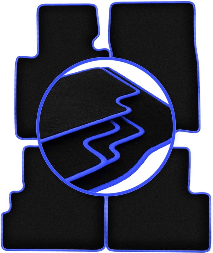 CARLUX-BLUE automatten voor: Infiniti FX II SUV (2008-2017)