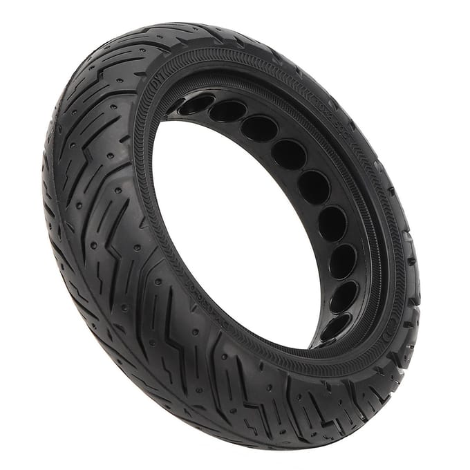 Pneu Caoutchouc Anti-Explosion 10x2.50 Accessoires pour Trottinette G30 black