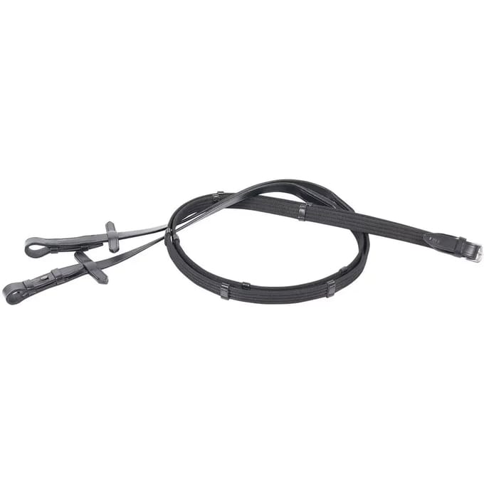 Harry's Horse Teugels webband Black - Cob