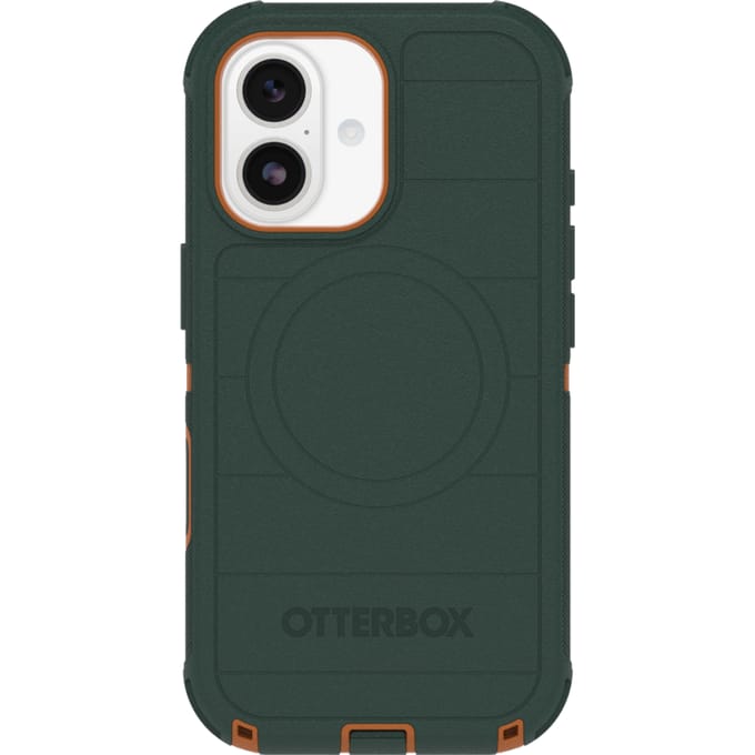 Otterbox Defender Pro Geschikt voor iPhone 17 hoesje - magnetisch Camera Control Backcover - Groen