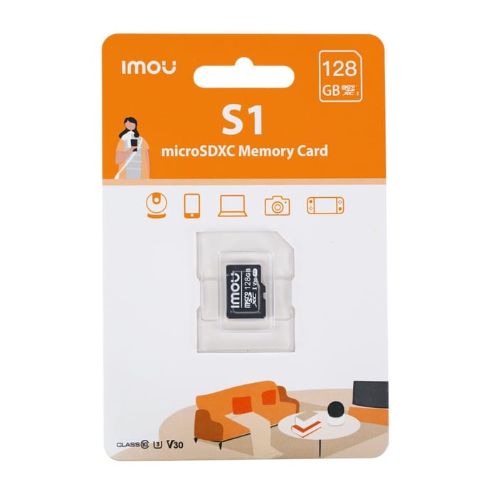 Imou SD card basic - 128GB - Zwart
