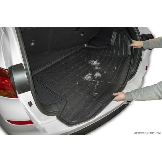 Kofferbakmat - SCOUTT - Honda Civic 2006-2011 - 100% Waterdicht - Antislip - Flexibel zwart