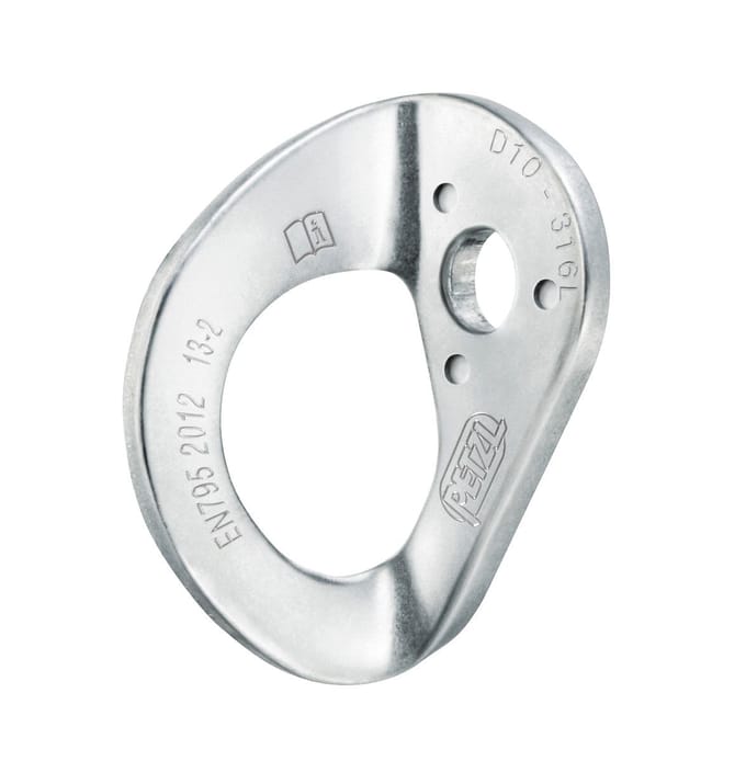 Petzl Coeur Stainless 10 mm – RVS klimboutplaat