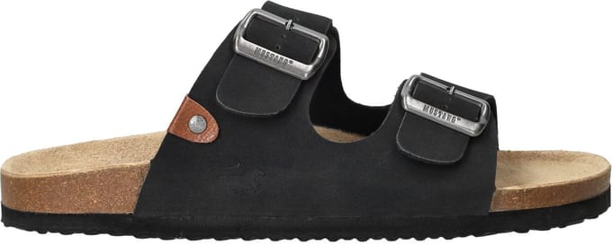 Mustang Slippers - Heren - Zwart - Maat:40