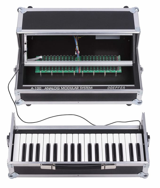 Doepfer A-100PBK with 3 octaves keyboard - Eurorack case