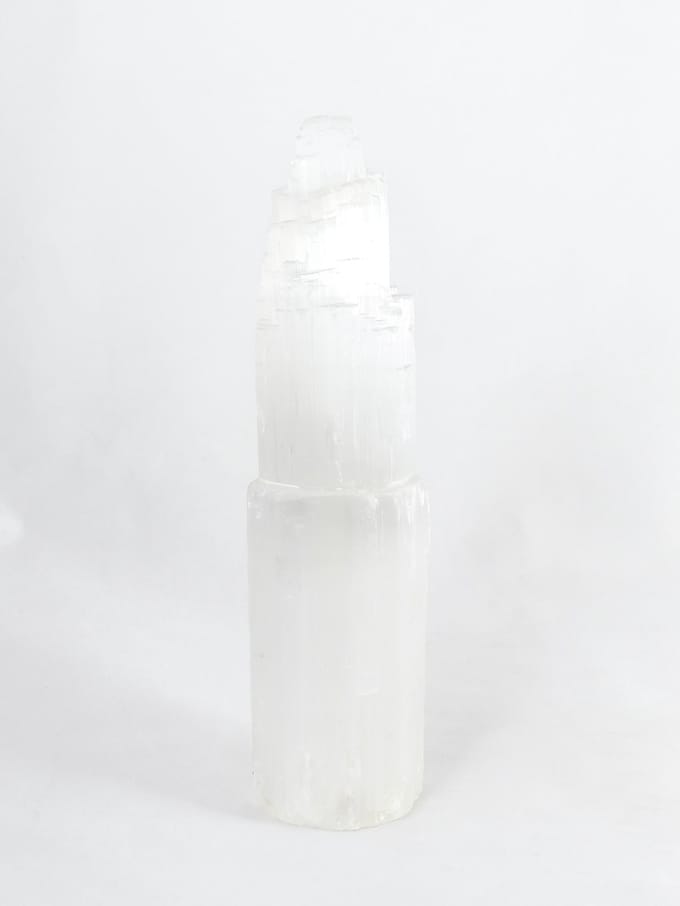 Seleniet Lamp - Incl. Snoer met Aan/Uit Schakelaar - Wit - ca. 35-40cm