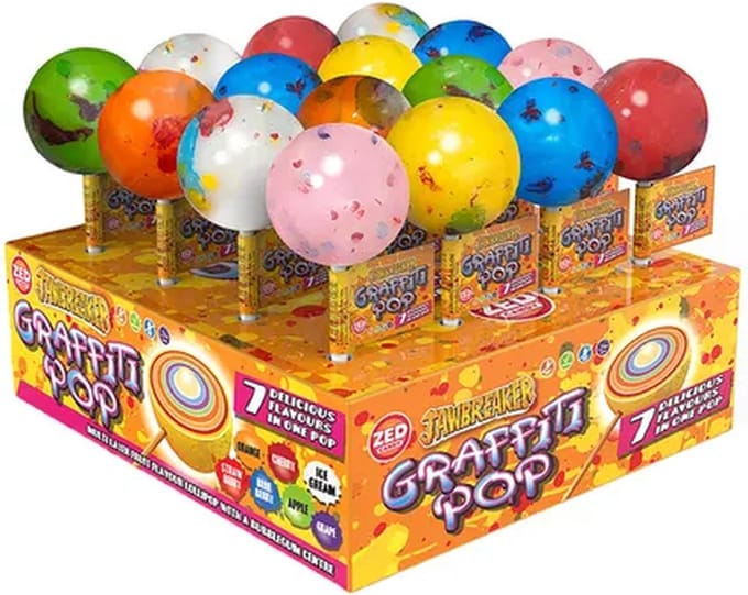 Graffiti Pop - 16 x 55 gram