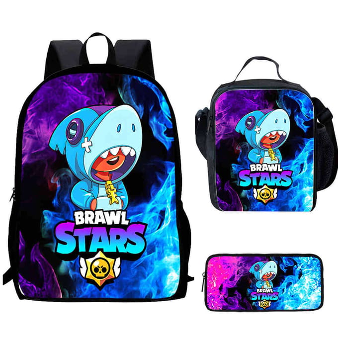 Sac à dos Brawl Stars Impression Haute Définition Multifonctionnel Léger