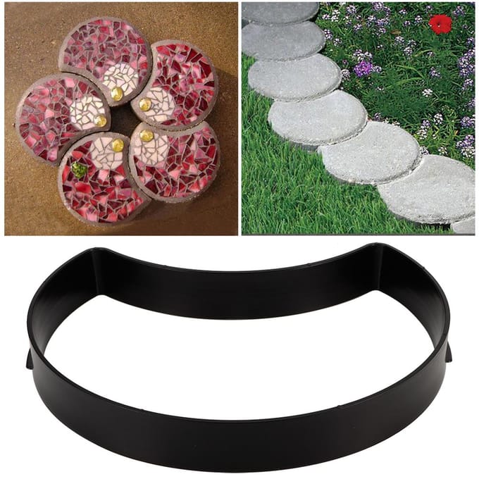 Uniek Gevormde DIY Betonpaden Maker Herbruikbare Cement Baksteen Bestratingsmal voor Tuin Decoratie