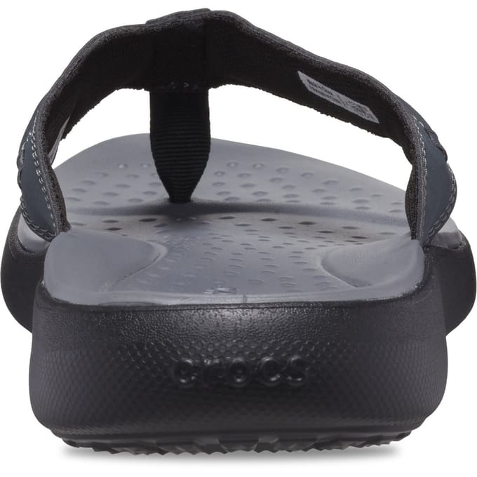 Crocs Yukon Vista II Polyurethaan Heren Zwarte Teenslippers