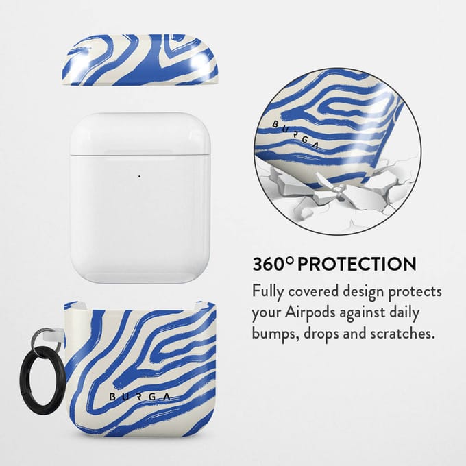 Burga Hardcase voor de Apple AirPods 1 / 2 - Seven Seas