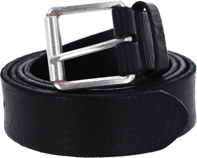Marc O'Polo Leren Riem Vintage Leather Belt W90 Black Zwart
