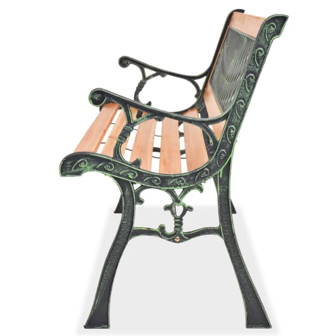 vidaXL - Tuinbank - 122 - cm - hout