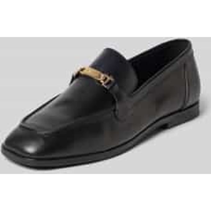 Loafers van leer