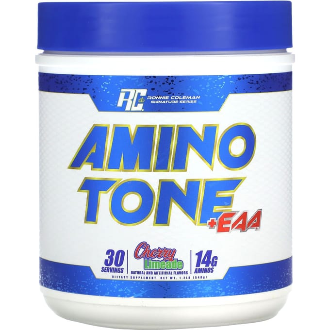 Ronnie Coleman, Signature Series, Aminotone + EAA, Saveur Cherry Limeade, 1.2 lb (540 g)