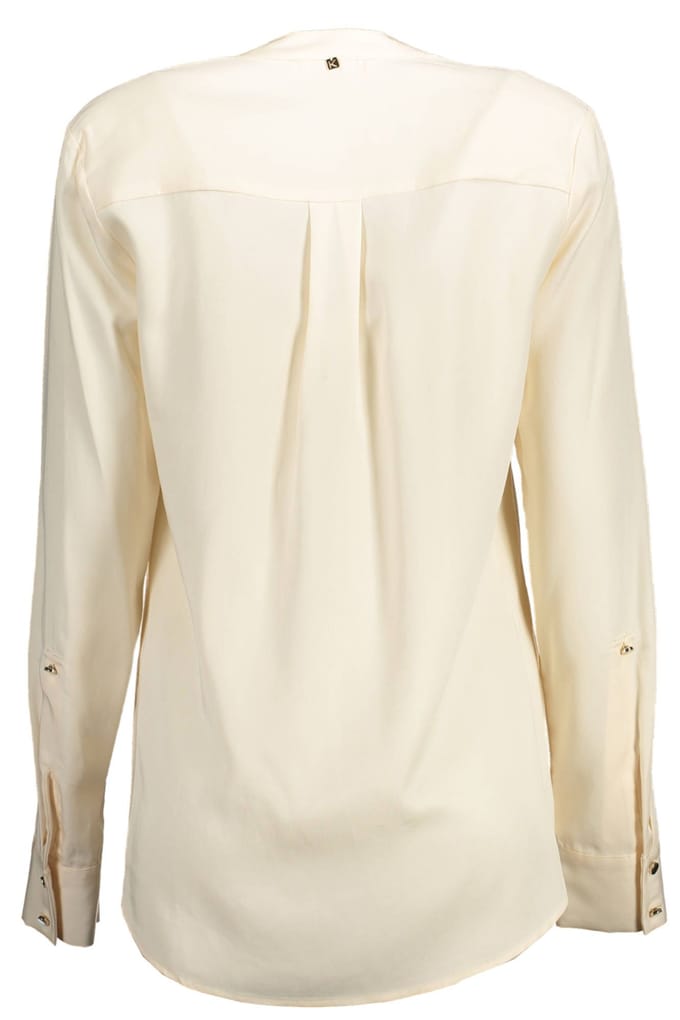 Zijde Blouse Relaxed Fit V-hals