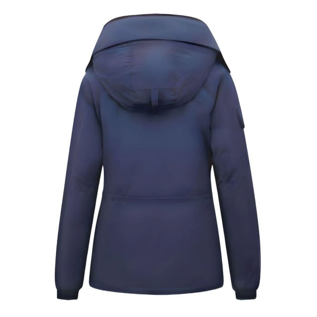 Dames Winterjassen Halflang Gewatteerd - 7603 - Blauw
