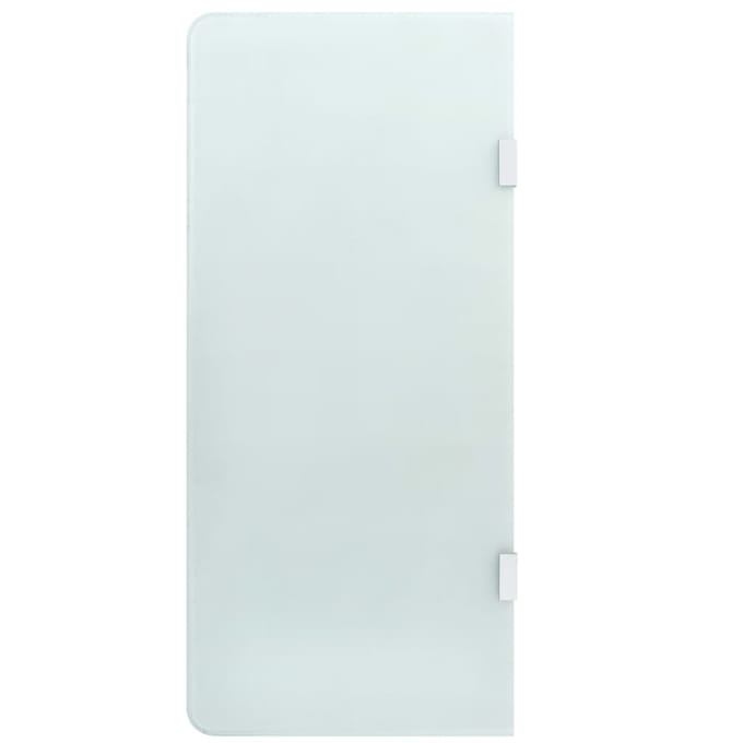 Urinoir Scheidingswand Wandmontage 90 x 40 cm Gehard Glas