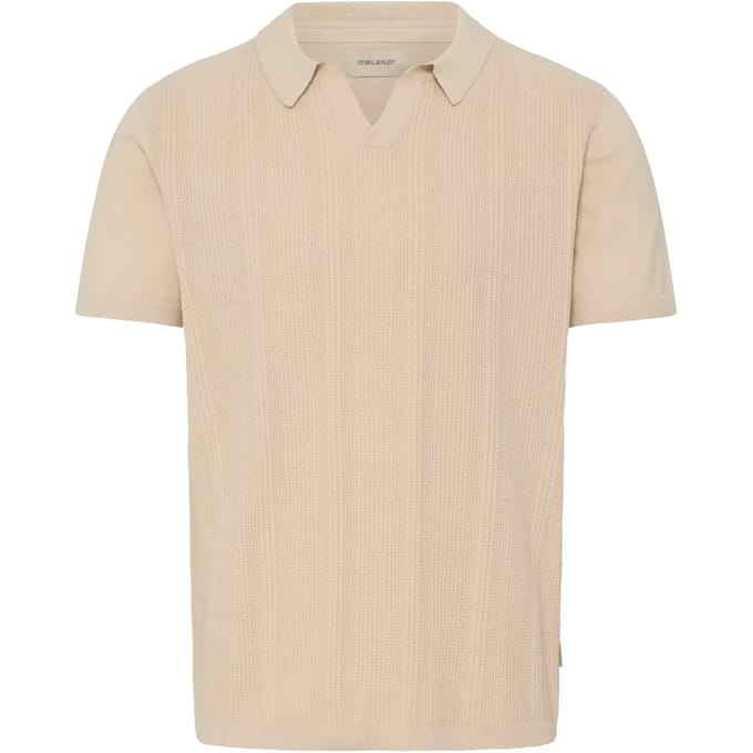 Blend - BHBARON SPLIT POLO NOOS - Heren - Gebreide truien