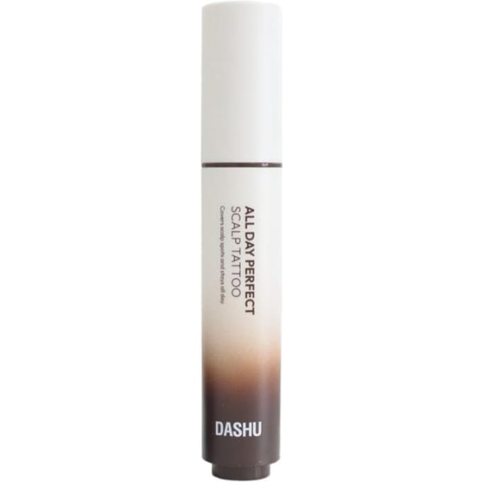 DASHU Daily All Day Perfect Tatuage du Cuir Chevelu 20ml Marron Naturel - Couverture de la Ligne Cheveux, Coréen Natural Brown white