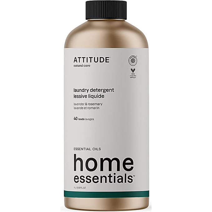 Attitude Wasmiddel Lavender & Rosemary 40 Wasbeurten 1000 ml