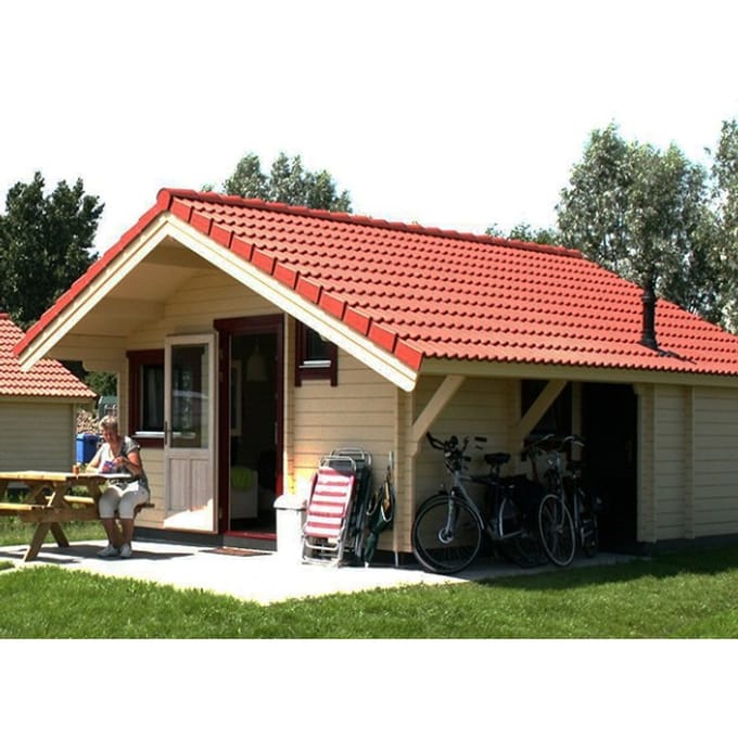 Trekkershut vakantiehuis Yale 5.72/4.97x6,08m (50mm)