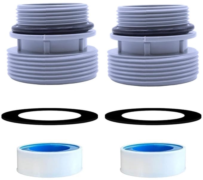 Cosensi - Zwembadslangadapterset voor 40 mm Slang met Afdichting