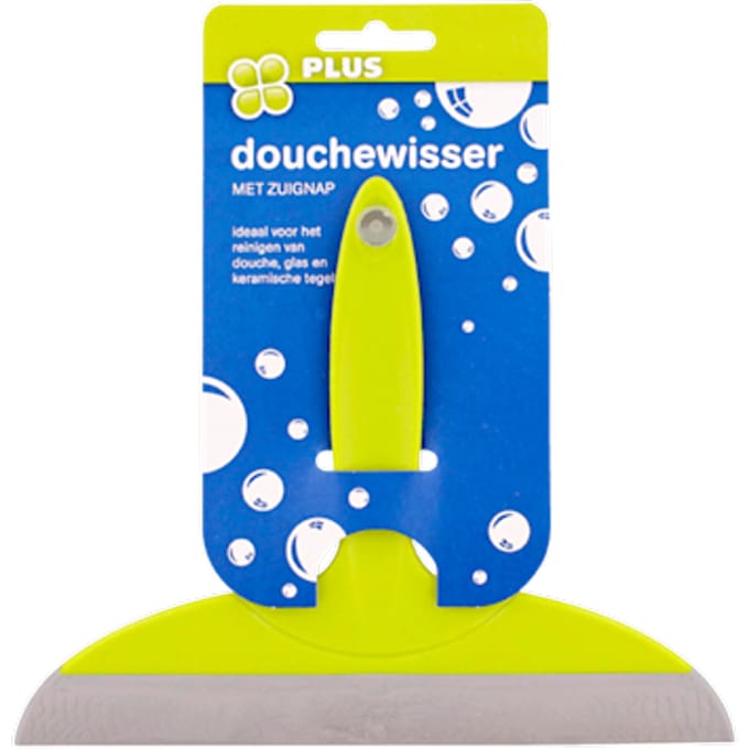 Douchewisser met zuignap