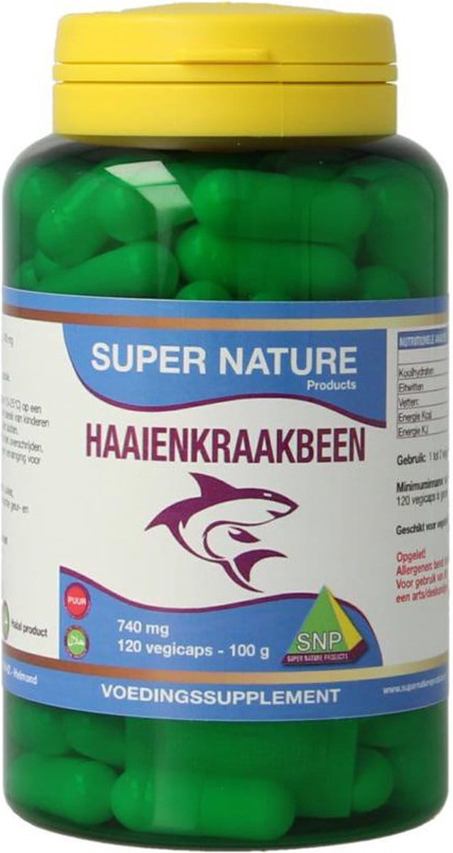 SNP Haaienkraakbeen 740 mg puur 120 Vegetarische capsules