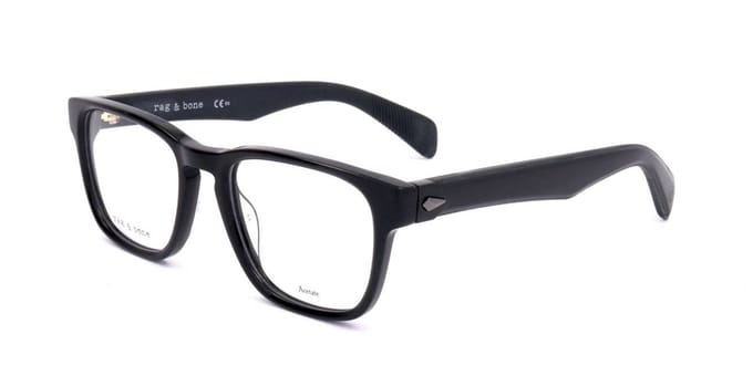 Rag & Bone RNB7032/G Black 52/20/145 MAN Brilmonturen