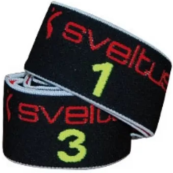 Sveltus - Elastiband 15 Kg 80 Cm Zwart + Poster