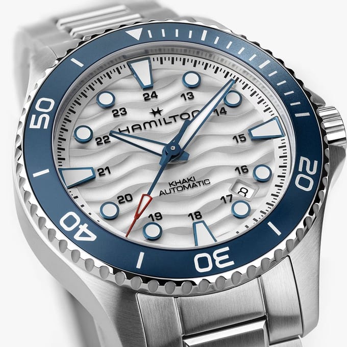 Hamilton Navy H82425110 Khaki Scuba Horloge