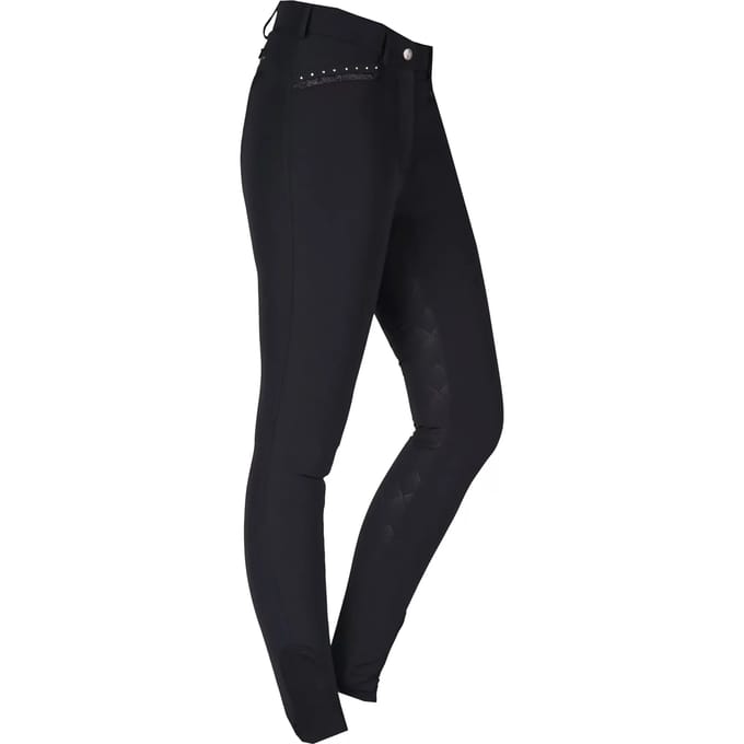 Horka Rijbroek Alexa Dames Micropolyester Zwart Maat 42