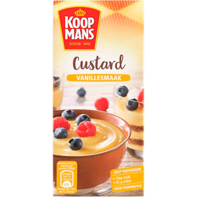 Custard vanillesmaak