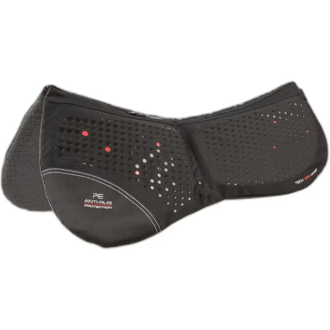 Premier Equine Tech Grip Pro Anti Slip Correction Halve Pad Zwart Full