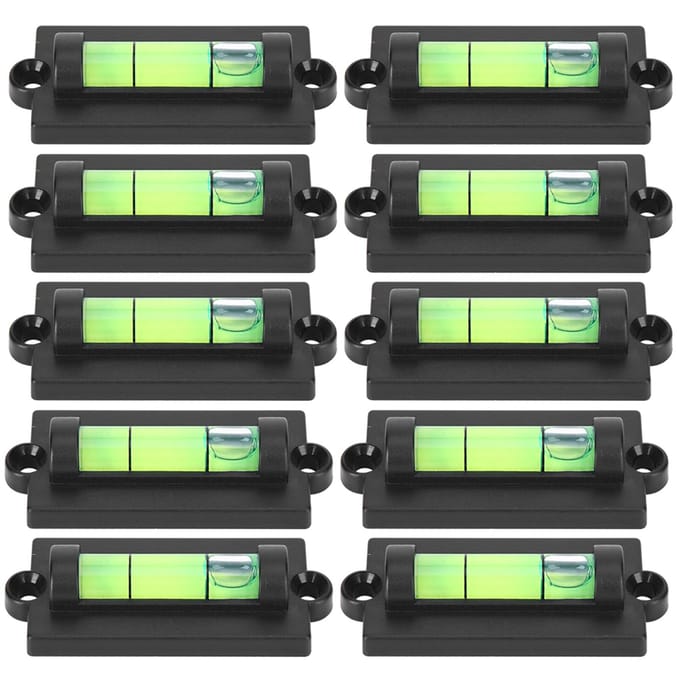 10 STUKS Milieuvriendelijke Beugel Niveau Aanpassen Camera Statief Horizontaal Mini Plastic Accessoire white