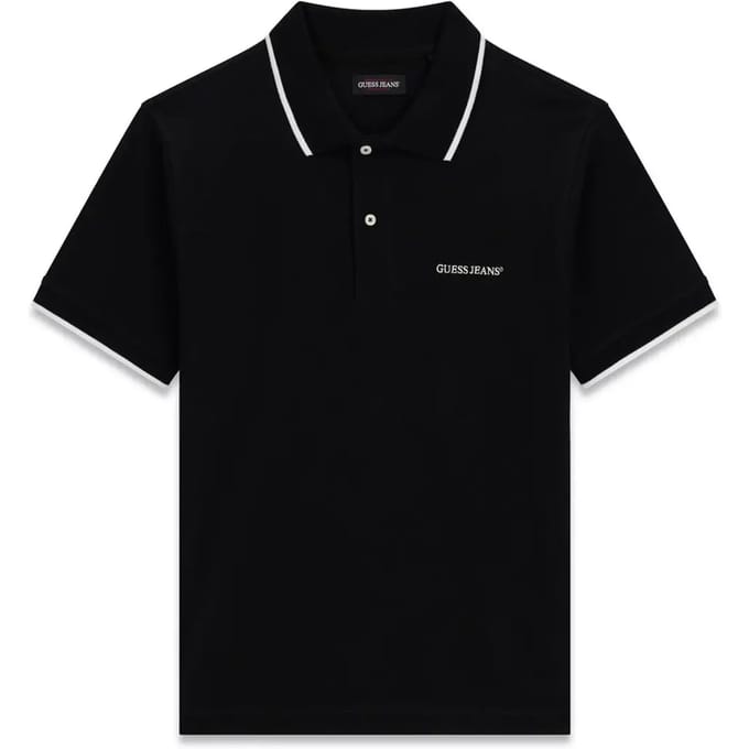 Guess  Polo Shirt Korte Mouw REG EMBRO SS POLO TIPPING