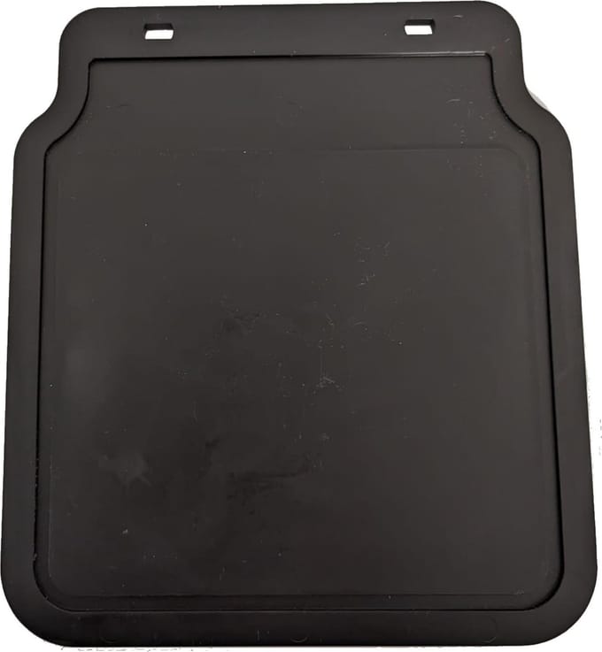 ProPlus Spatlap - Spatlappen Aanhanger - Caravan - Flexibel Rubber - 23 x 20 cm - Zwart