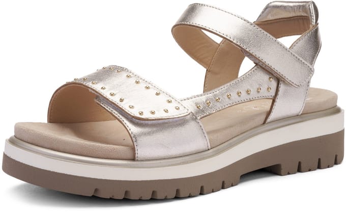 Sandalen met sleehak Ara -