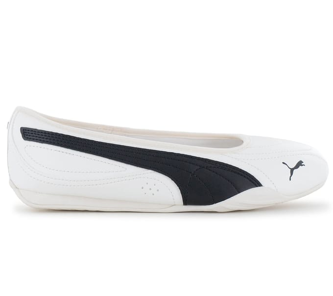 PUMA PUMA CATCH SOLEIL BALLERINA Dames Sneakers - Warm White-PUMA Black