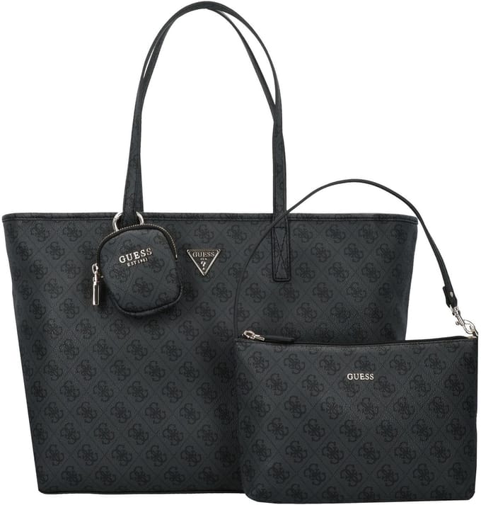 Guess Power Play II Large Tech Tote - Shopper 39 cm (coal logo)