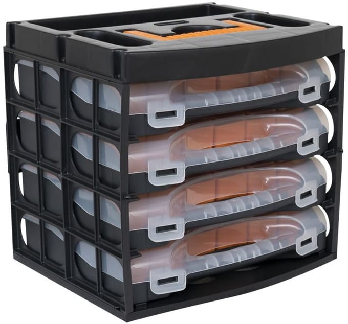 Sorteerkast 4 boxen