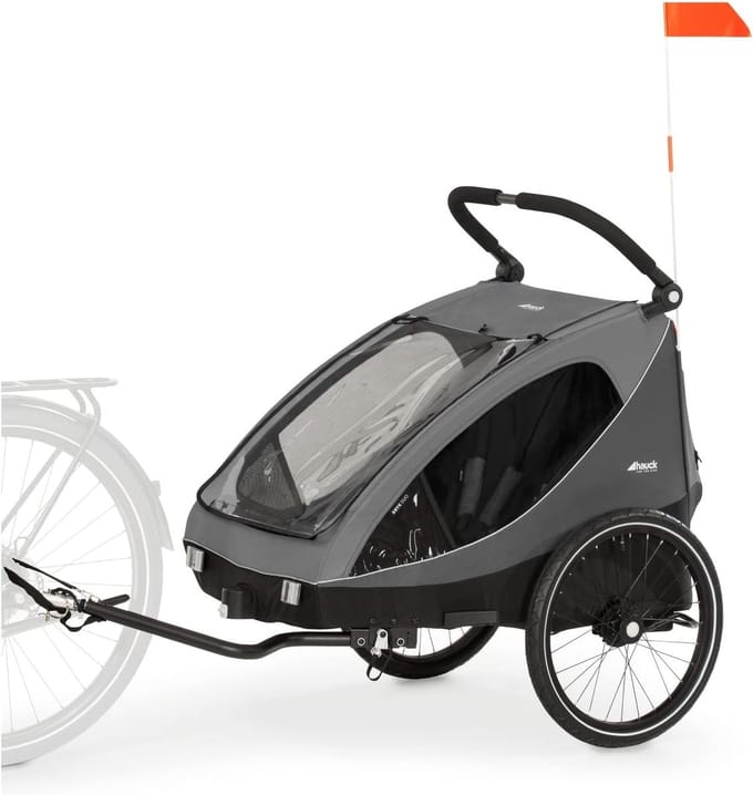 Fietskar voor kinderen - Kinderfietskar - Kinderbuggy - Fiets aanhanger - Comfortzit