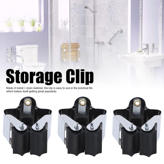 Opbergklem Hardware Gereedschap Industriële Benodigdheden Metaal Hars voor Mop Bezem Hanger