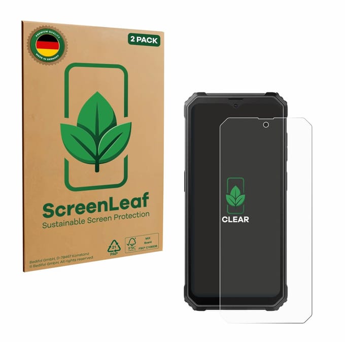 2 Stuks Screenprotector voor Blackview BV4800 / SE - Hoogwaardige Beschermfolie transparant