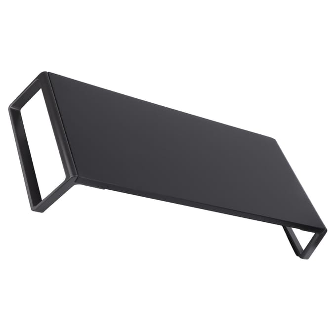 Monitorstandaard Verhoger Zwart Ergonomisch Toetsenbord Opslag Laptop Computer Bureau Plank gray